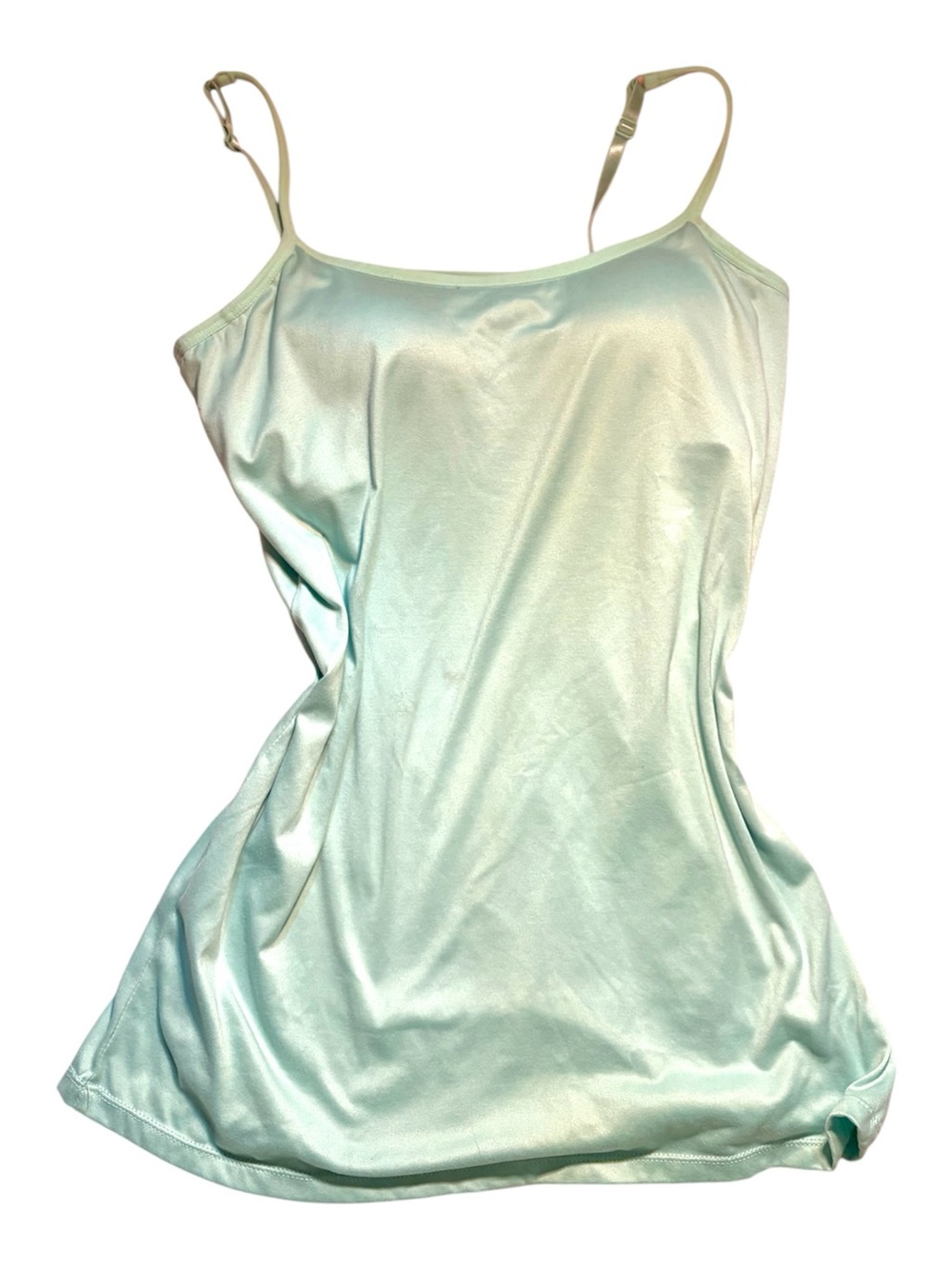 Light blue/Mint soft padded Cami with Adjustable Straps